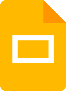 Google Slides - Логотип в формате PNG изображения на прозрачном фоне