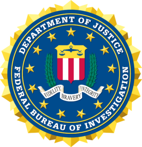 Federal Bureau of Investigation (FBI) - Siegel im PNG-Format mit transparentem Hintergrund