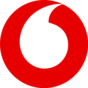 Vodafone - Logotipo en formato PNG con fondo transparente