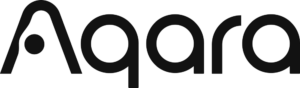 Logotipo escuro da Aqara com o nome da marca — PNG com fundo transparente